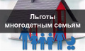 Многодетные семьи имеют право на дополнительные льготы по имущественным налогам