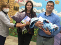 В Брянске молодым родителям подарили «Семейное счастье»